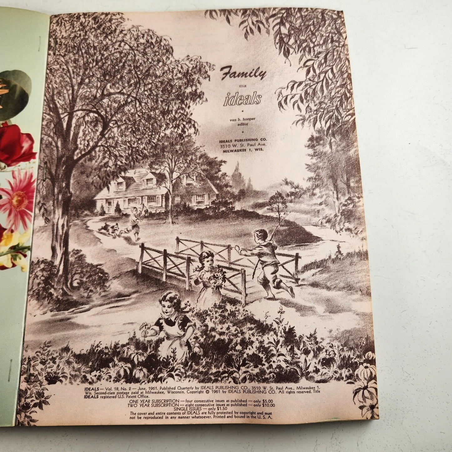 3 Ideals Magazine Mothers Day Christmas Family 1961 1964 Poems Songs Inscribed