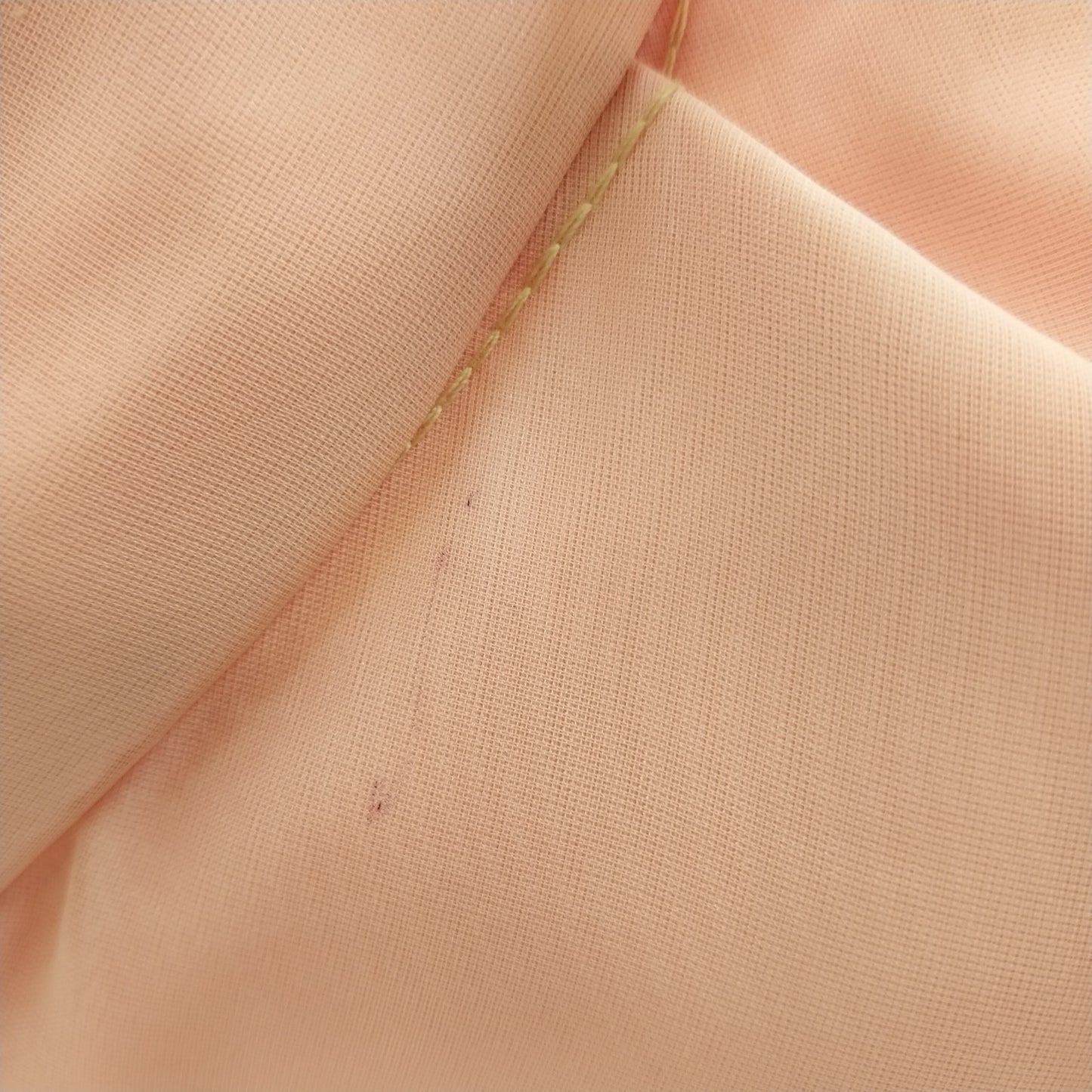 Union Made Women's Pale Pink Summer Sun Bucket Hat with Ribbon Bow USA