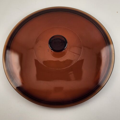 Amana Radarange 4 Qt Country Cooker Western Stoneware Amber Glass Lid