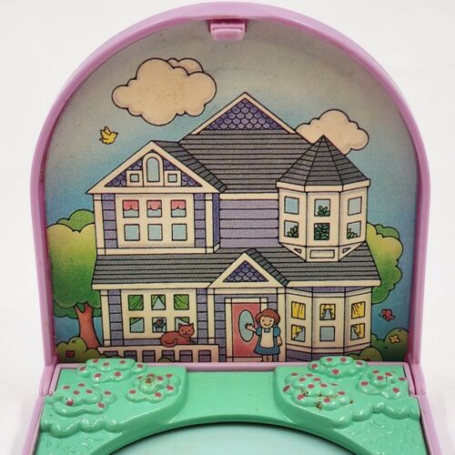 My Pretty Dollhouse Purple Dollhouse Toy Dairy Queen Kid Meal 1985 VTG