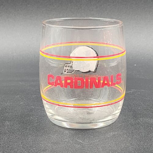 4 NFL Teams Hi-Ball Glasses 3.75"h x 3.25"w Browns Bengals Bucs Cards