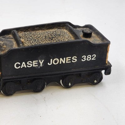 Ezra Brooks Decanter Casey Jones 382 Train Steam Engine & Coal Car 1980 Damage