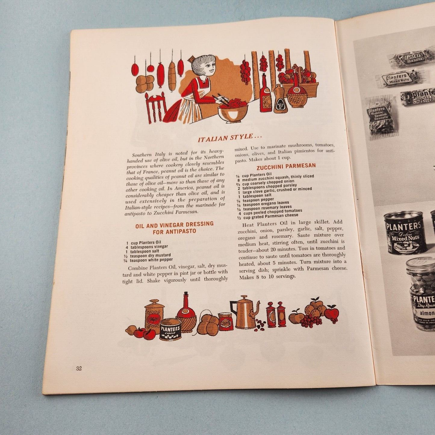 The Complete World Of Mr Peanut Vintage 1967 Recipe And Facts Booklet