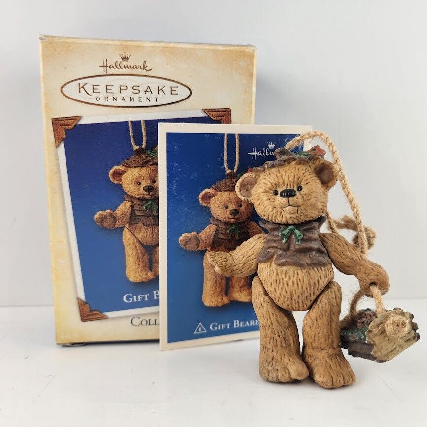 Hallmark Keepsake Christmas Ornament Collector's Series Blue Box w Memory Card