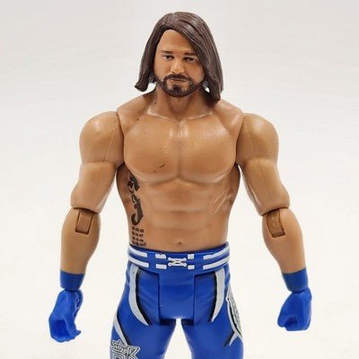AJ Styles Figure 7” Mattel WWE 2017 Basic Series #101 Wrestling Toy Top Talents