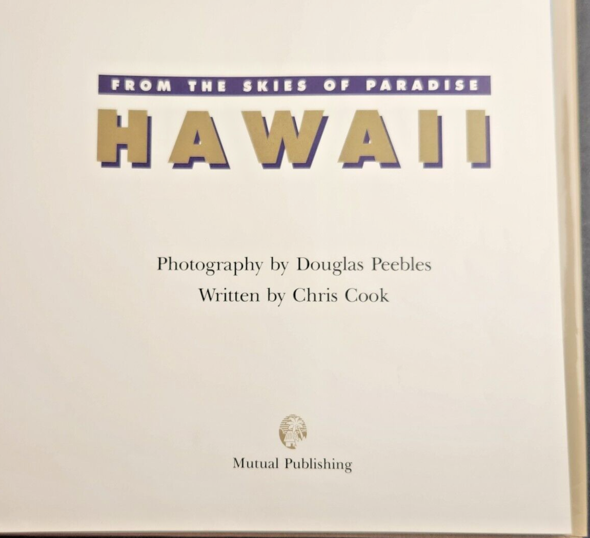 Lot of 5 Hawaii Informational Books Hardback & Paperback Landmarks Travel
