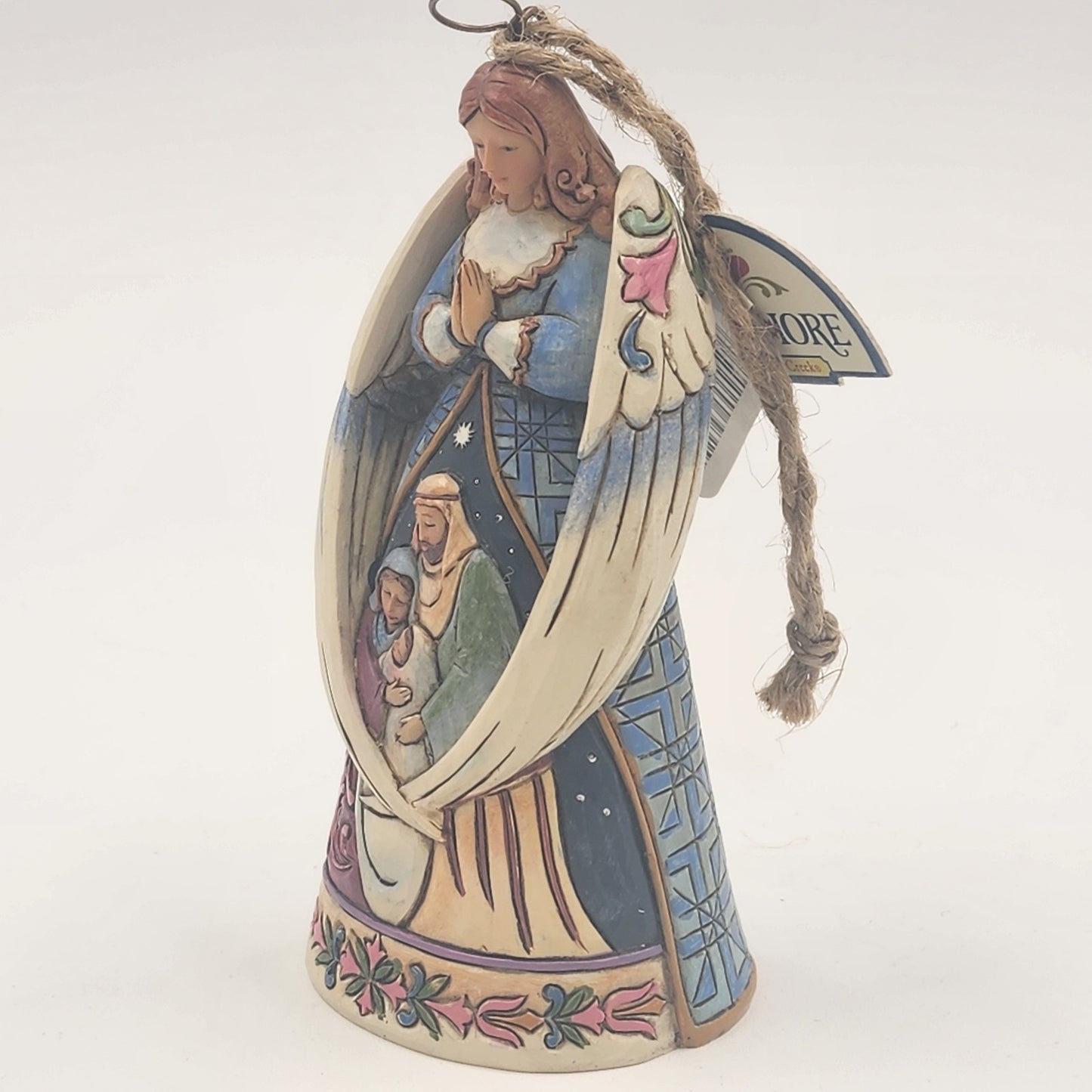 Jim Shore Ornament OUR SAVIOR IS BORN Heartwood Creek Christmas Angel 2011