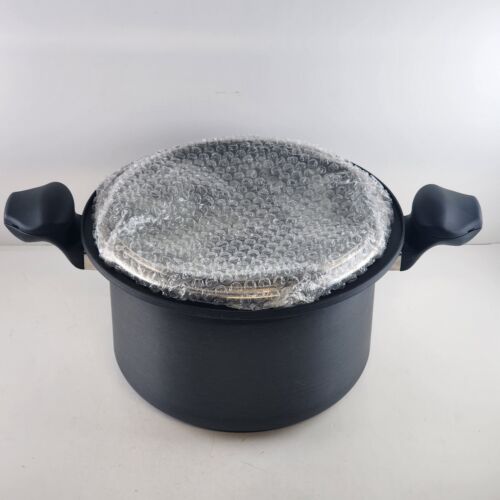 Hard Anodized Nonstick 7 Qrt 10" Dutch Oven With Basket and Lid