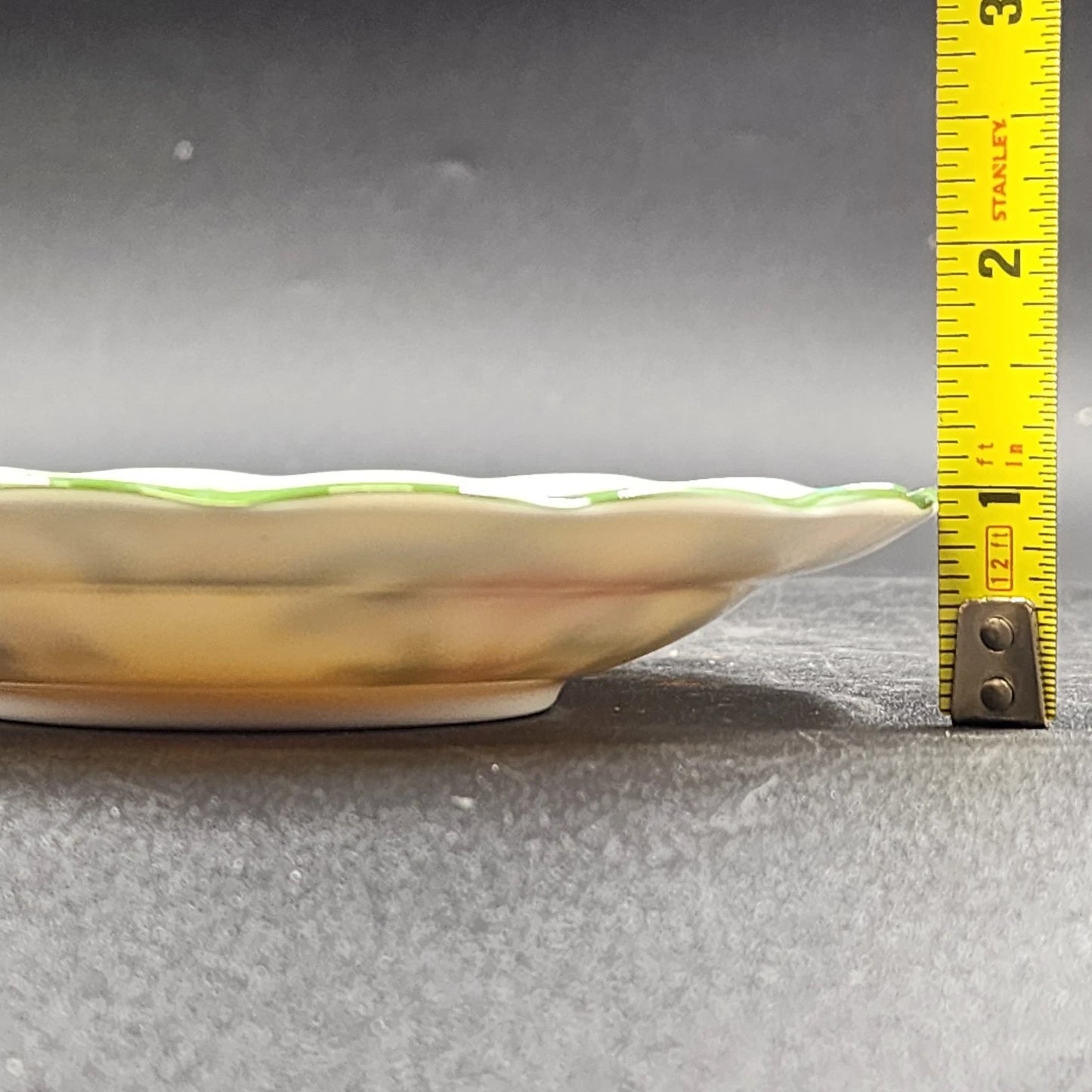 Royal Doulton Floradora Cup Saucer Fine China Floral Green Trim Scalloped 5.75"