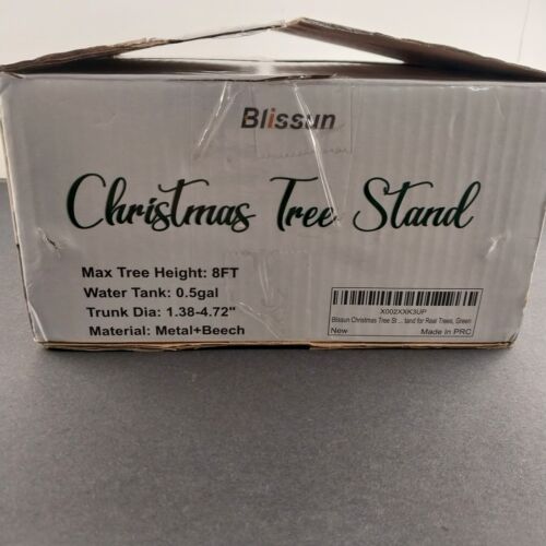 Christmas Tree Stand For Real Trees Holder Xmas Base 26" Wide Protective Feet
