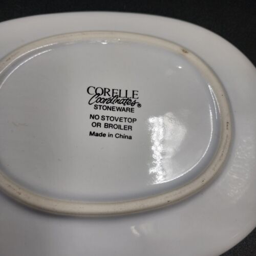 Corelle Coordinates Callaway Holiday Gravy Boat Set Christmas Decor Vintage