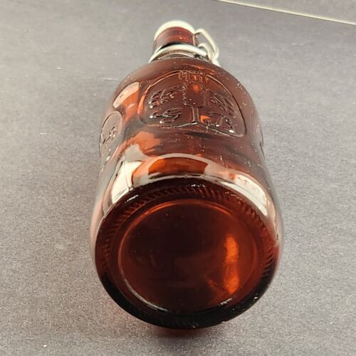 Grolsch Brewing Amber Brown Empty Beer Bottle with Speed Cap