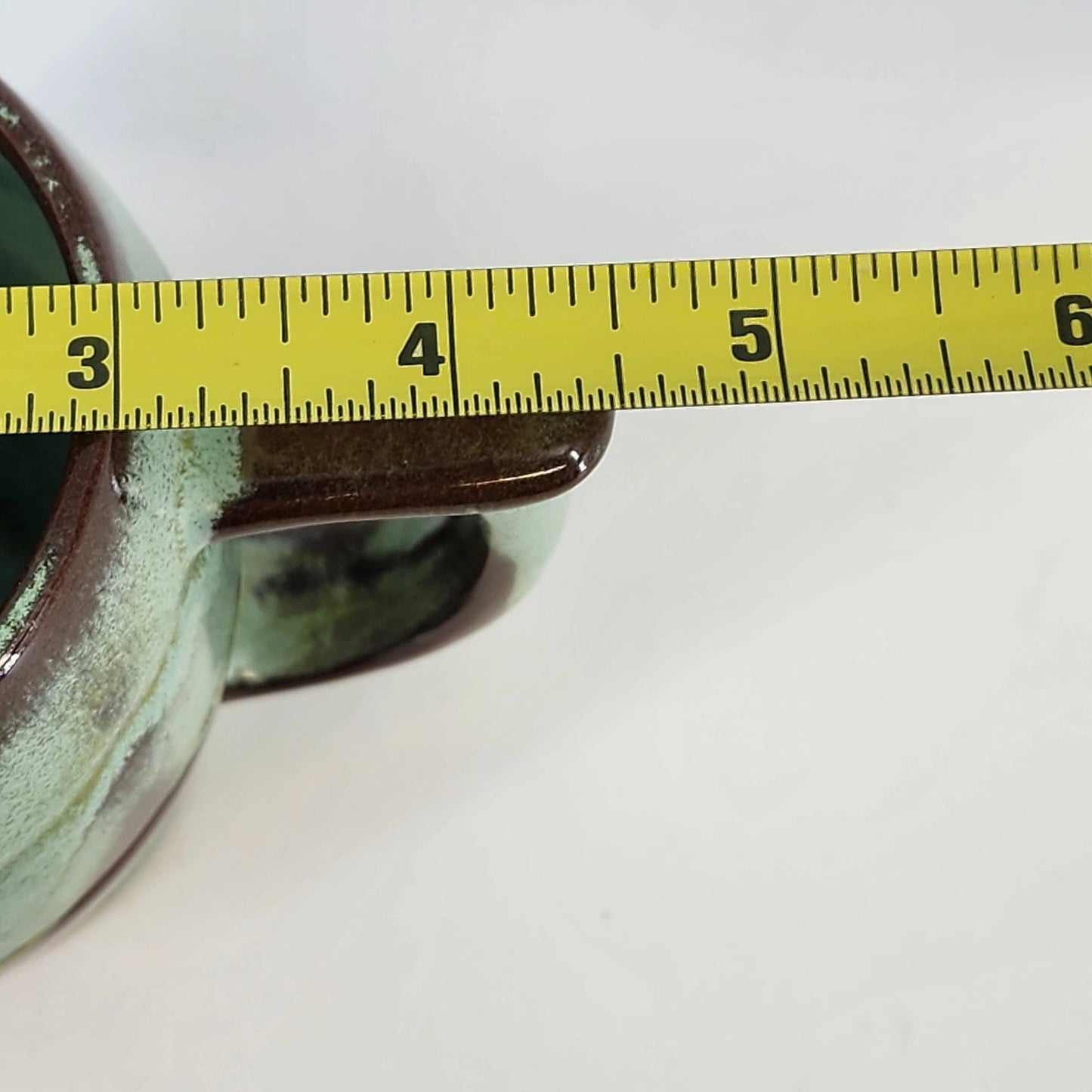 Vintage Frankoma C7 Prairie Green Ada Clay Coffee Mug