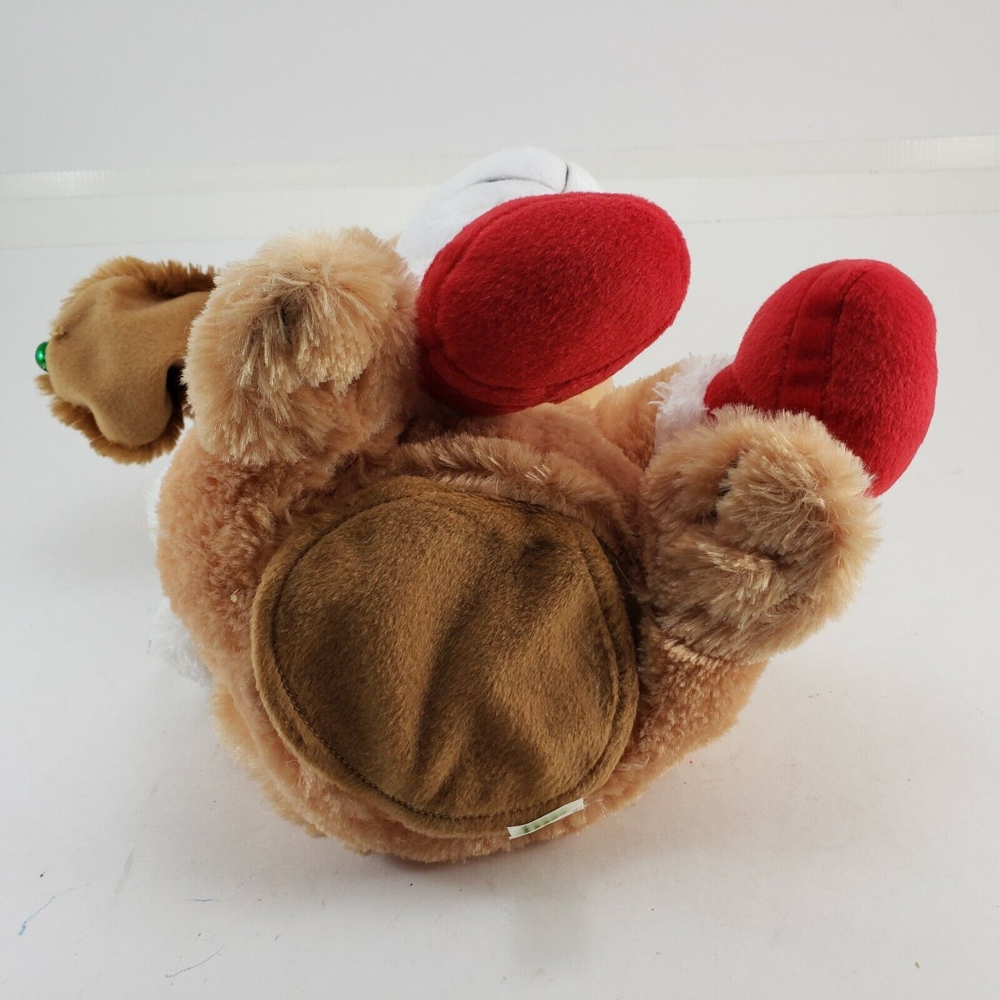 Animated Christmas Plush Dog Sings I Feel Good Sound N Light Animatronics 2010