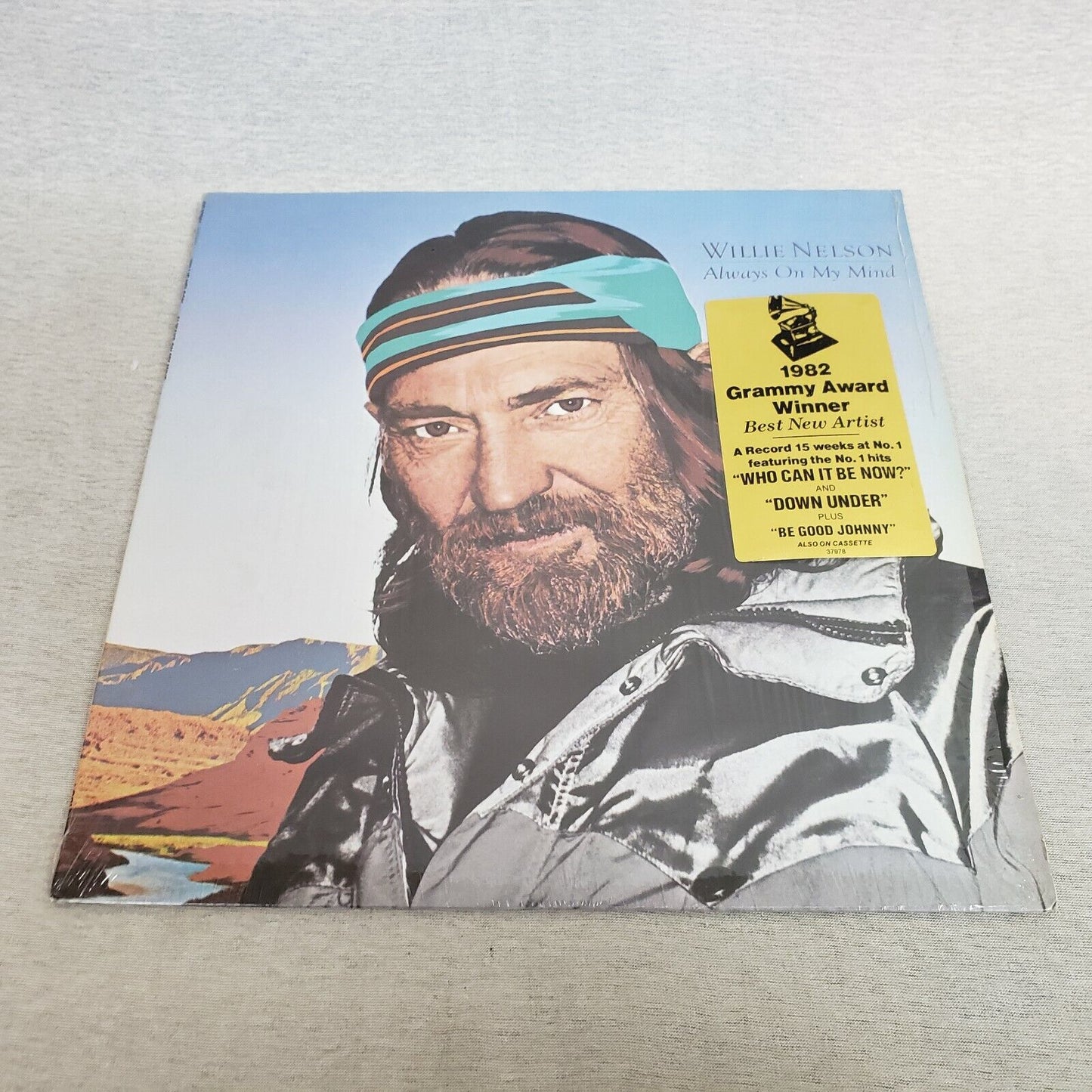 Willie Nelson Vinyl LP Always On My Mind Columbia FC 37951 1982 Grammy Label