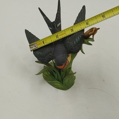 Garden Bird Barn Swallow Figurine by Lenox Fine Porcelain 1993 with Certificate