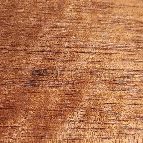 Wooden Jewelry Box Music Box Dresser Top Cabinet Vintage 11" Plays LOVE STORY