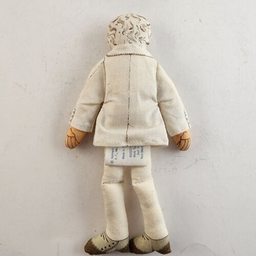 3 Hallmark 1979 Cloth Doll Toys Clara Barton Davey Crockett Mark Twain Vintage