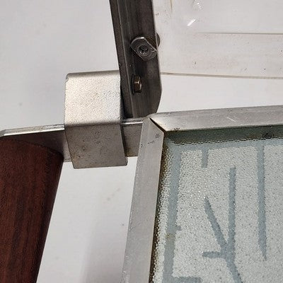 Salton Hotray H-130D Food Warming Plate Acrylic Hinged Cover 17x10" Surface Vtg