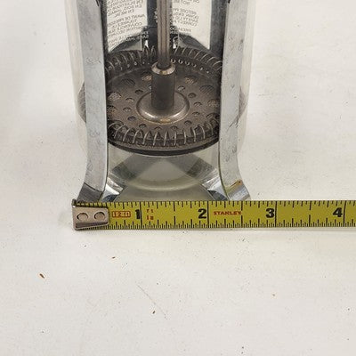 Bodum Chambord French Press 12oz 8-Cup Coffee Maker Black Clear 7.5" Original