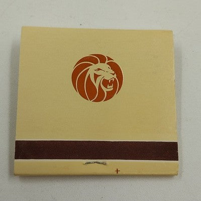 MGM Grand Hotel Casino Las Vegas Nevada Matchbook Universal Match Vintage USA