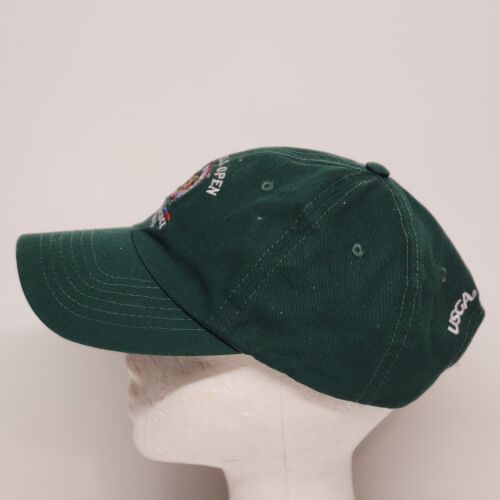 2018 US Open Shinecock Hills Golf Hat Green USGA Member Cap Logo Low Profile