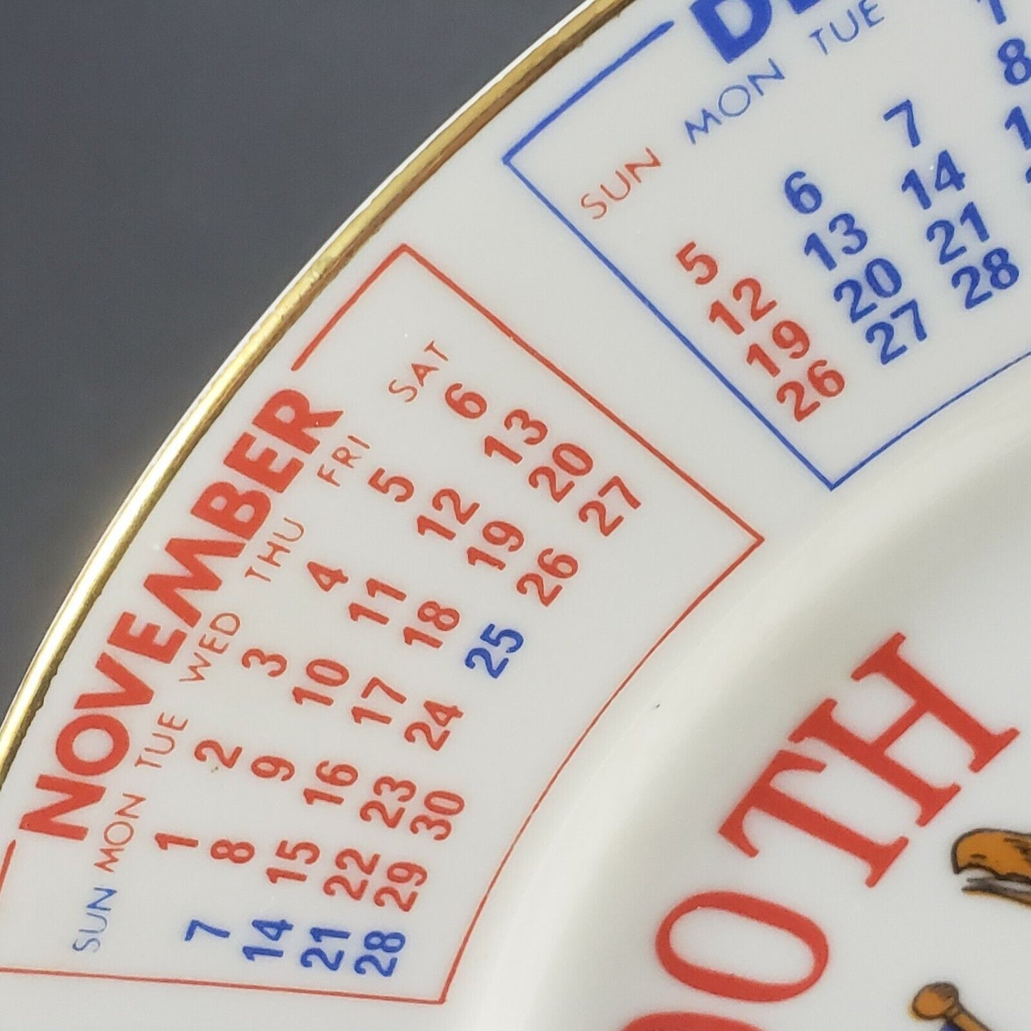 USA Bicentannial 1776-1976 Commemorative 200th Souvenir Plate Spencers Gifts
