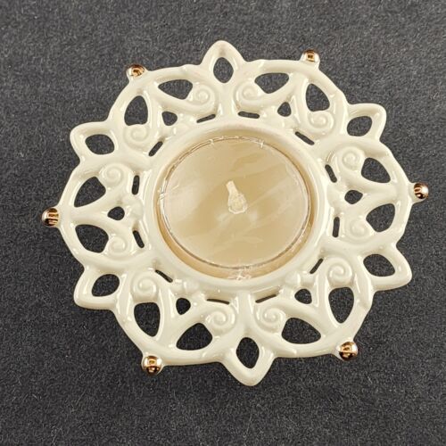 Lenox Snow Lights For the Holidays Shine Votive Tealight Holder New in Box