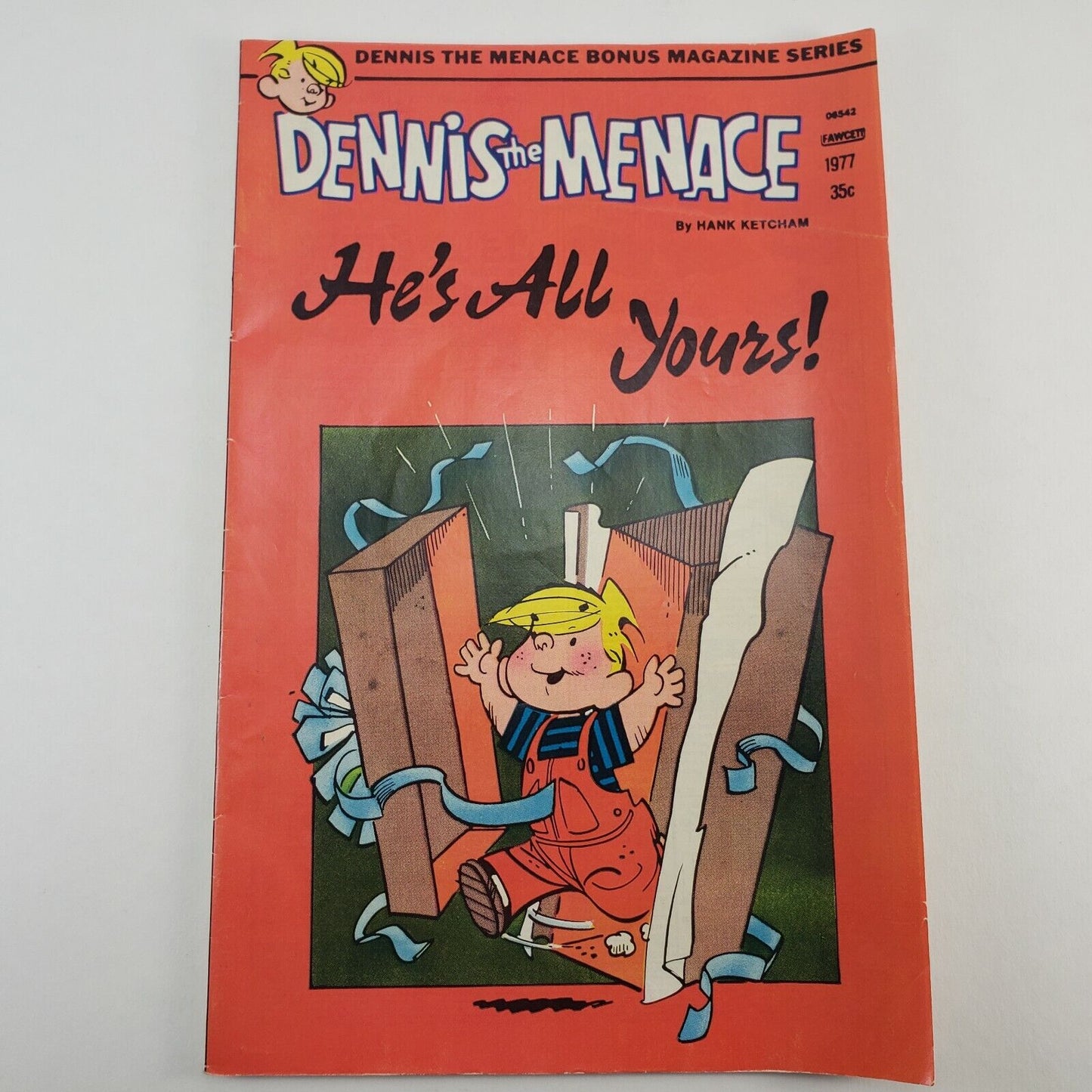 6 Dennis the Menace Various Comic Books from 1977 and 1978 by Hank Ketcham VG+