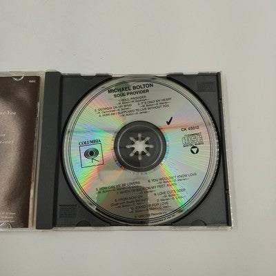 2 Blues CDs Michael Bolton Soul Provider & Mariah Carey Music Box DREAMLOVER