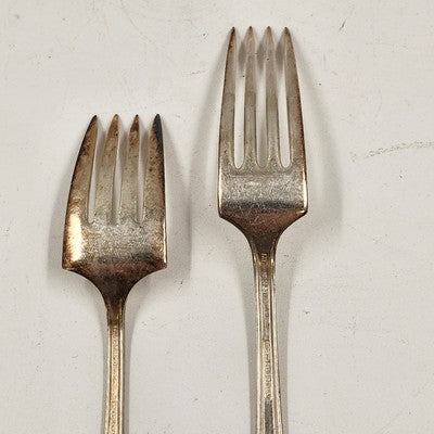 Wm Rogers La France Silverplate Flatware 12 Place Setting 77 Pc Set AA