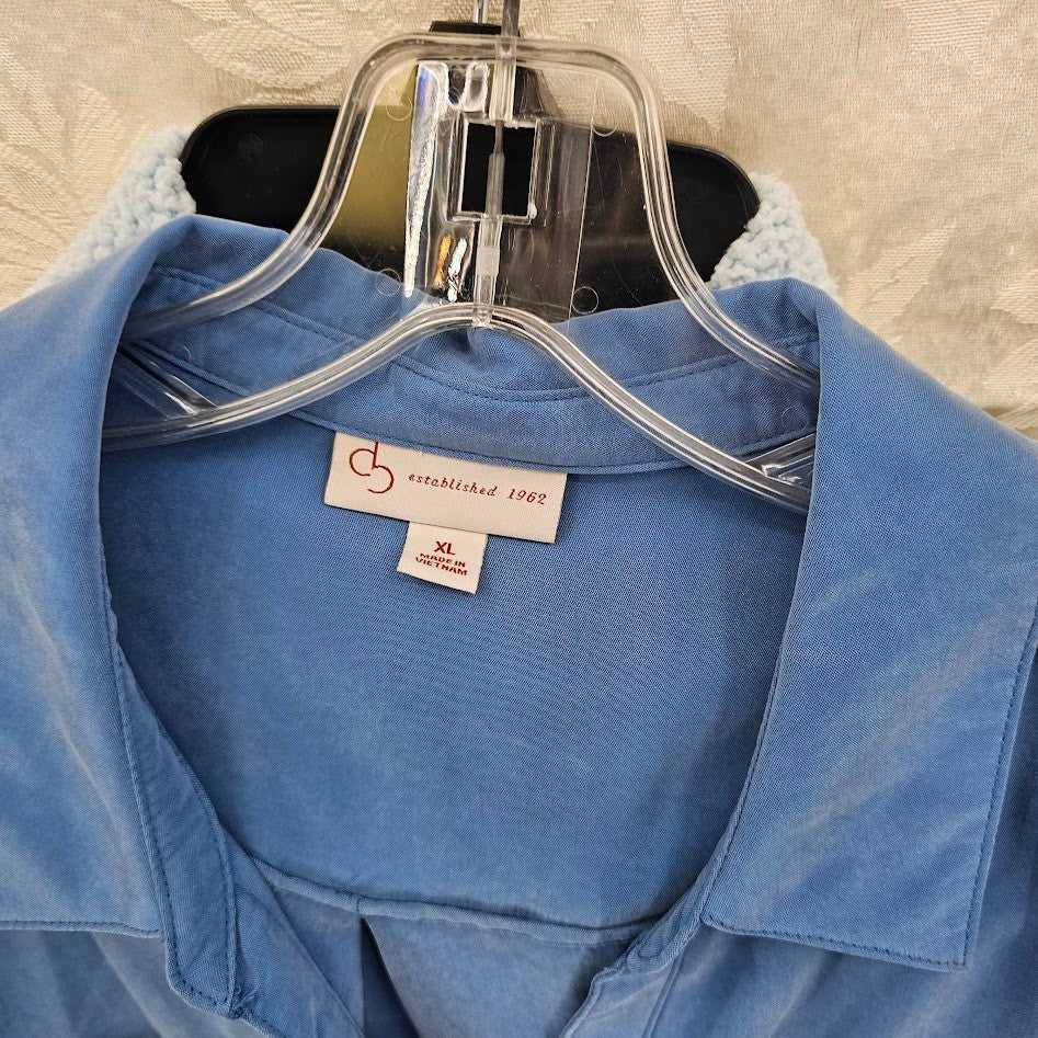 Women’s Tops & Jackets Lot Size XL 5 Pc Merona Dress Barn Sonoma Denim Frost Casual