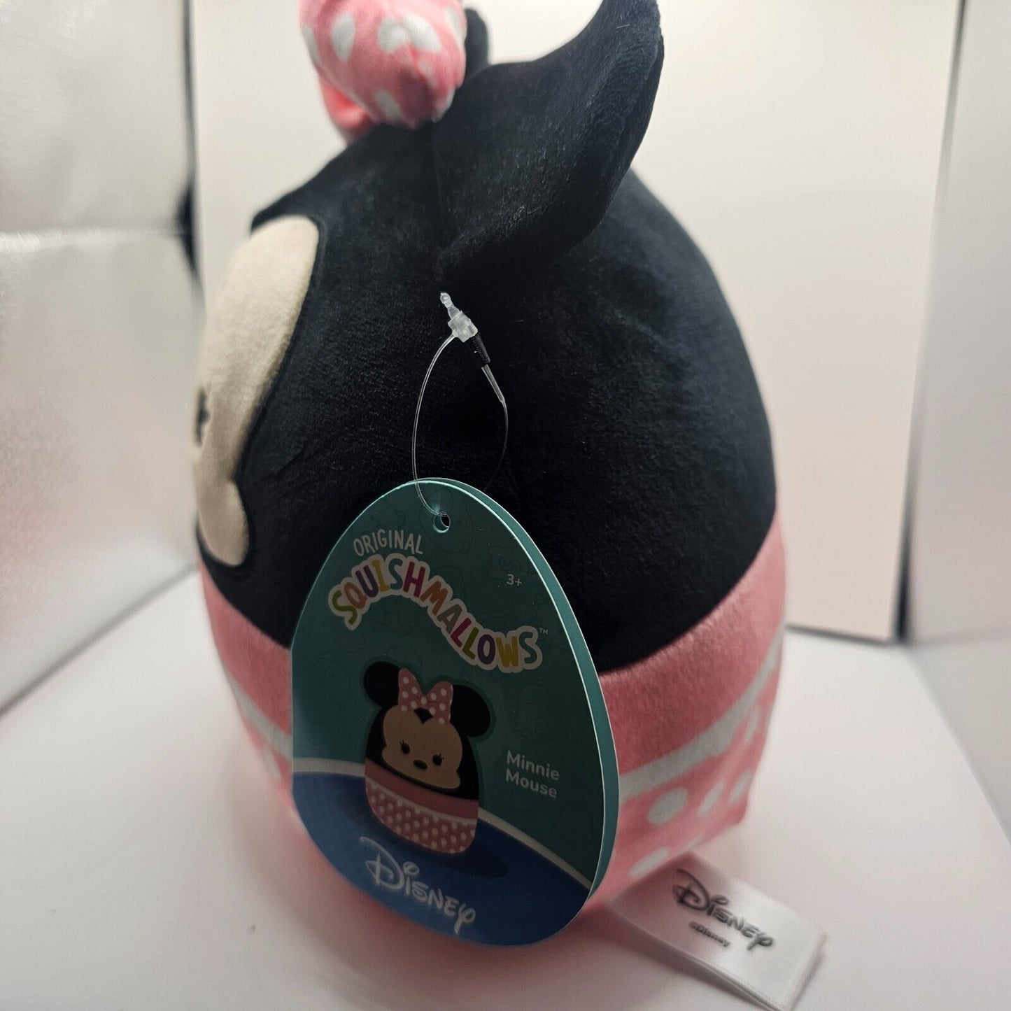 Squishmallows Minnie Mouse Jazwares Disney NEW Baby Pink White 8" Tag NWT