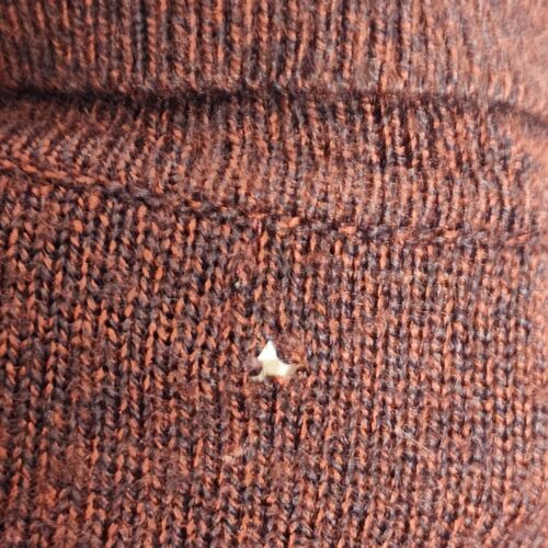 Geoffrey Beene XL Maroon Sweater Polo Shirt Men’s Long Sleeve Acrylic Collar