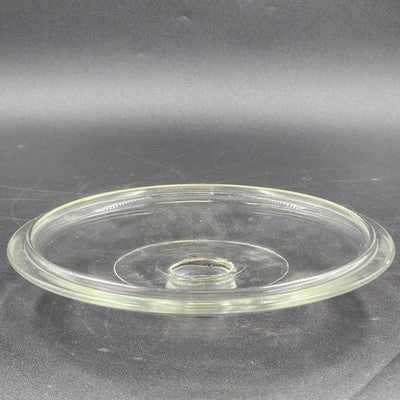 Corning Ware Replacement Clear Glass Lid 9.5" Outer 8'' Inner Lip Round USA