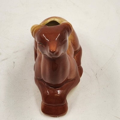 Shawnee Pottery Vase 613 Gazelle Antelope Planter Statue Animal MCM USA