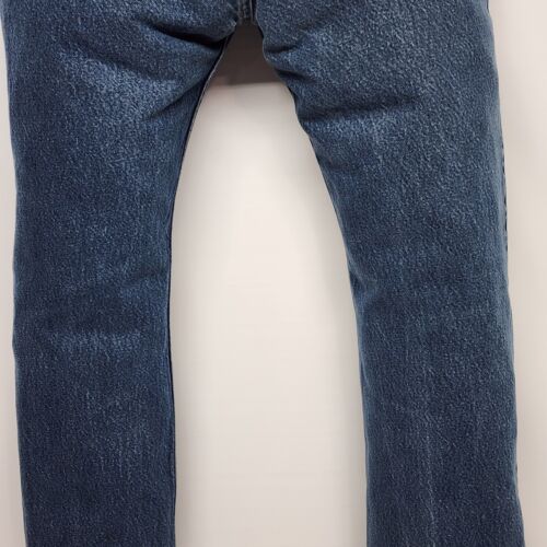 Levi's Jeans Pants Men's Size 36 x 32 Blue Loose Straight Denim 505 Distressed