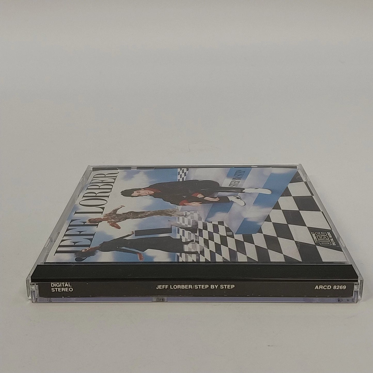 Jeff Lorber Step By Step CD Arista ARCD 8269 David Frank Jazz Fusion Stereo 1985