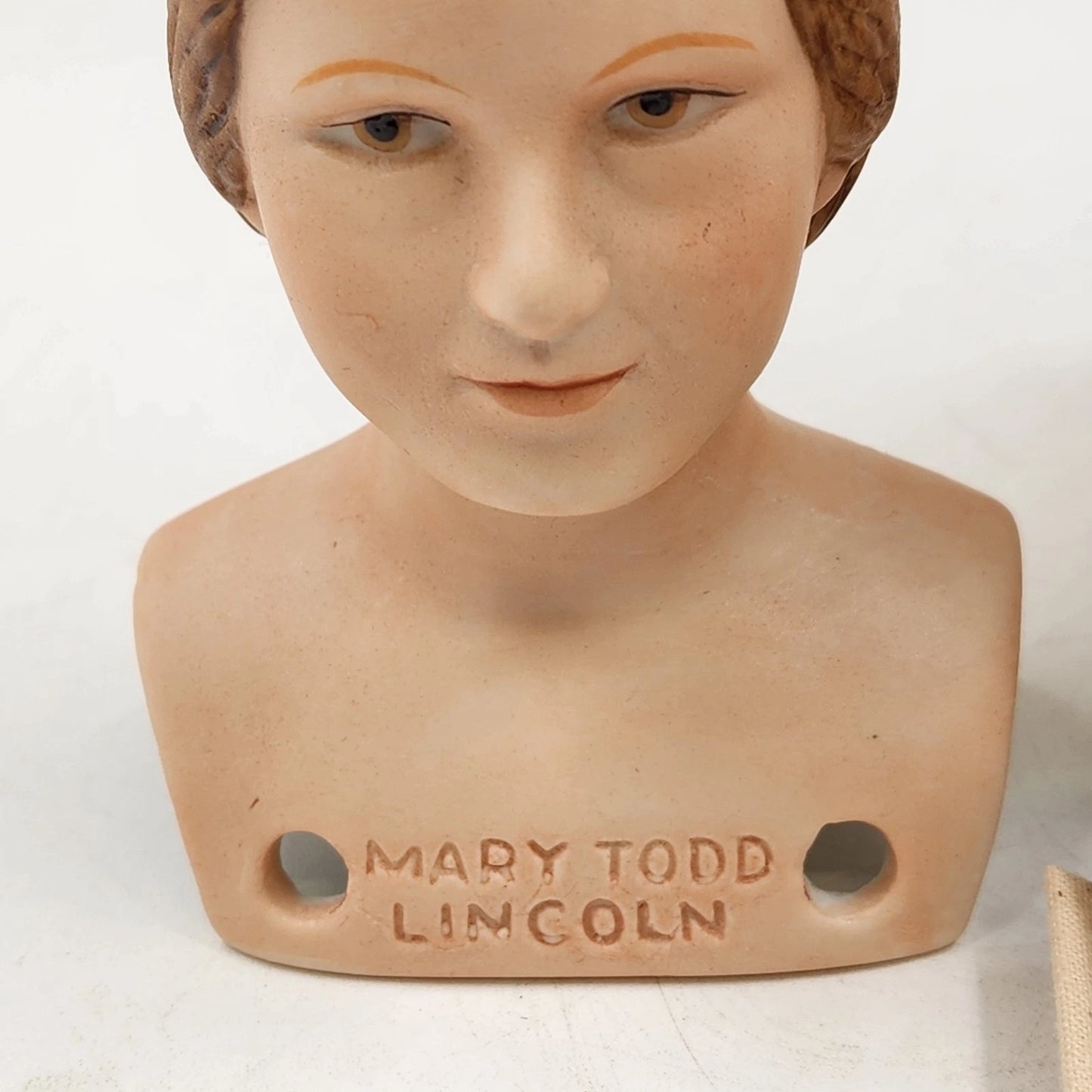 Mary Todd Lincoln Doll Kit Yield House Inc Head Arms Legs Body Fabric & Pattern