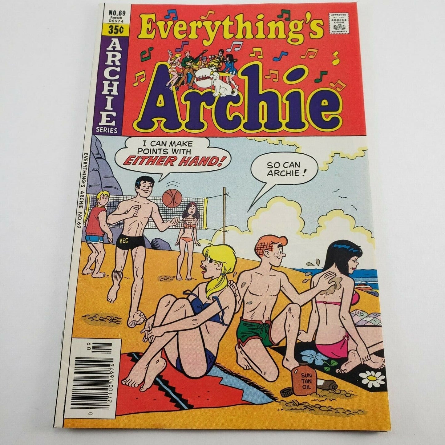 5 Everything's Archie Comic Books Lot Dec ’77–Sept ’78 VG+ Archie Series