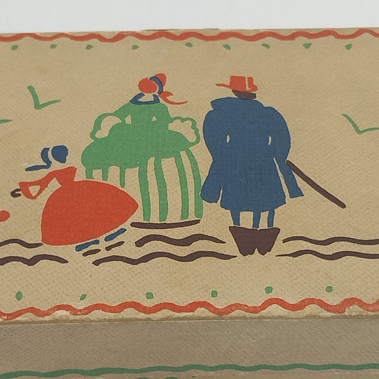 18th Century Old Colonial Fragrance United Toilet Goods Hand Soap Box Empty USA