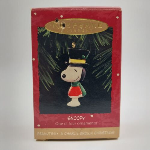 Hallmark Keepsake Ornament Snoopy from Peanuts A Charlie Brown Christmas