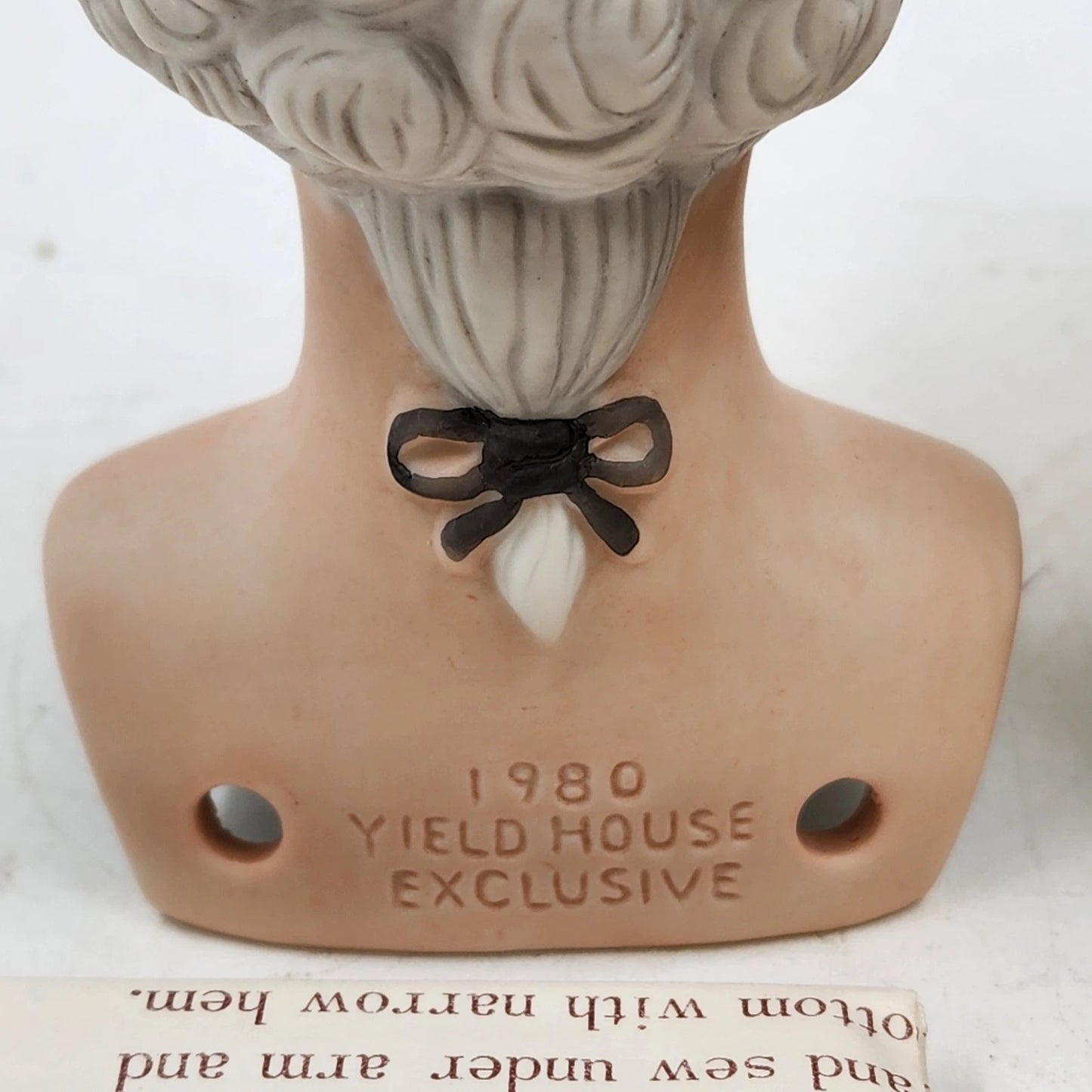 John Adams Doll Kit by Yield House w Head Arms Legs Fabric Pattern Complete