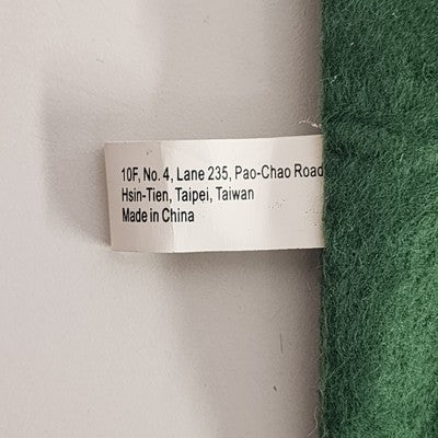 Christmas December Advent Calendar Crescent Enterprise Felt Fabric 15" Vintage