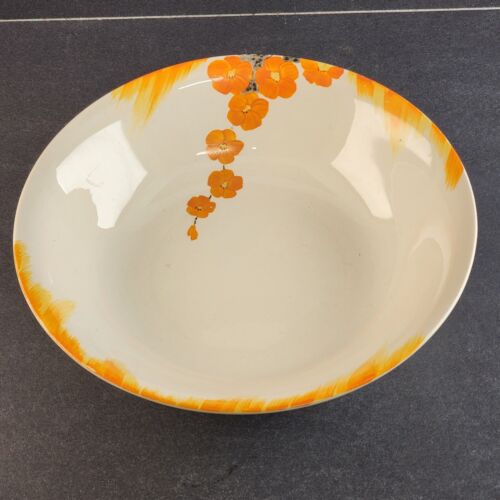 5 Pc Swinnertons Ironstone Ivory Salad Dessert Bowls Set 1930s Vintage