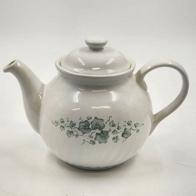 Corelle Coodinates Callaway Ivy Stoneware Teapot w/ Lid 5-Cup Corning Ware