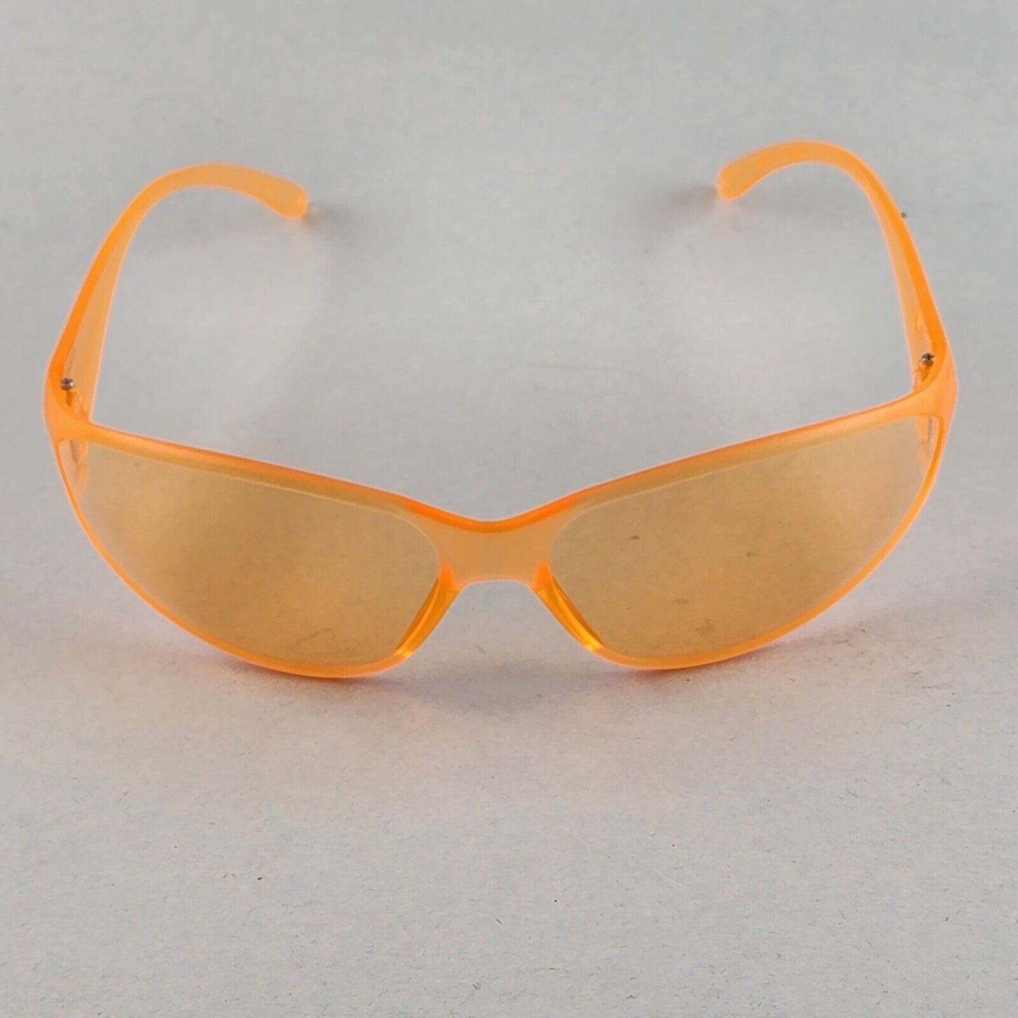 ERB Boas Safety Glasses Work Eye Protection Wraparound High Impact Z87.1 Orange