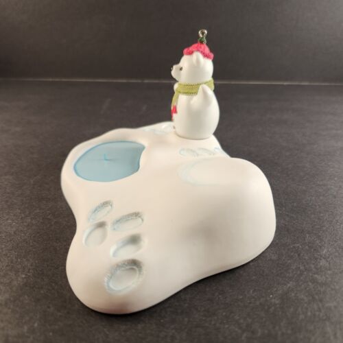 Hallmark Keepsake 1st Snow Cub Club Collection 2002 Hollyday Hill Figurine MIB