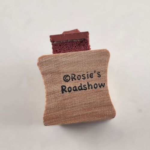 Lot of 4 Verses and Blank Music Sheet Rubber Stamps Vintage Wood Mounted