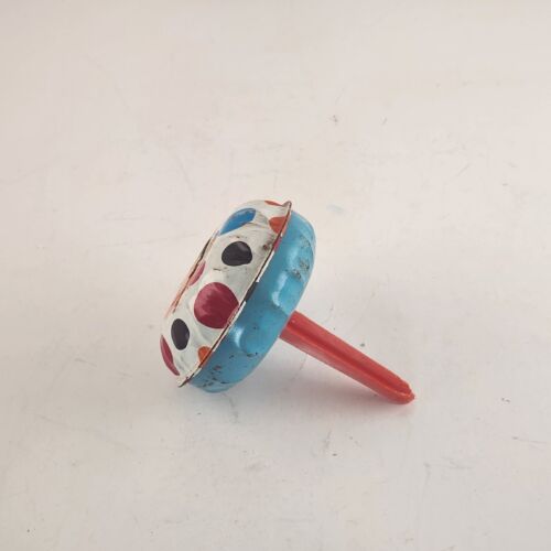 Kirchhof Tin Noise Maker Rattler and Clown Clapper 1950's USA